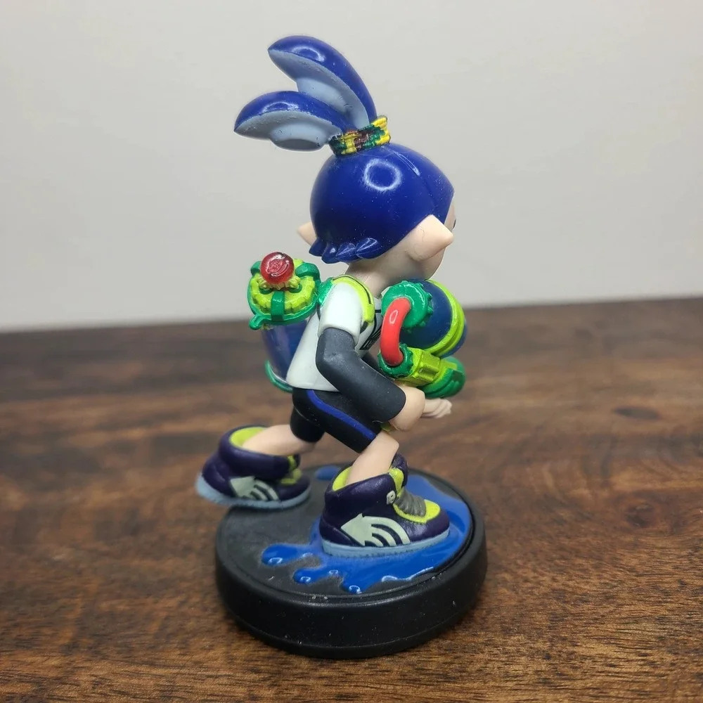 Nintendo‎ Amiibo Figurine Splatoon Blue Inkling Boy Character